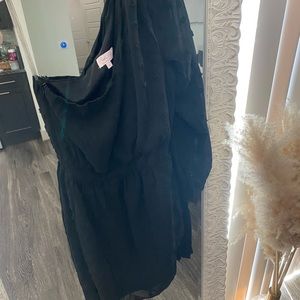 New pink lily one shoulder dress